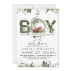 Adventure Woodland Bear Baby Boy Shower