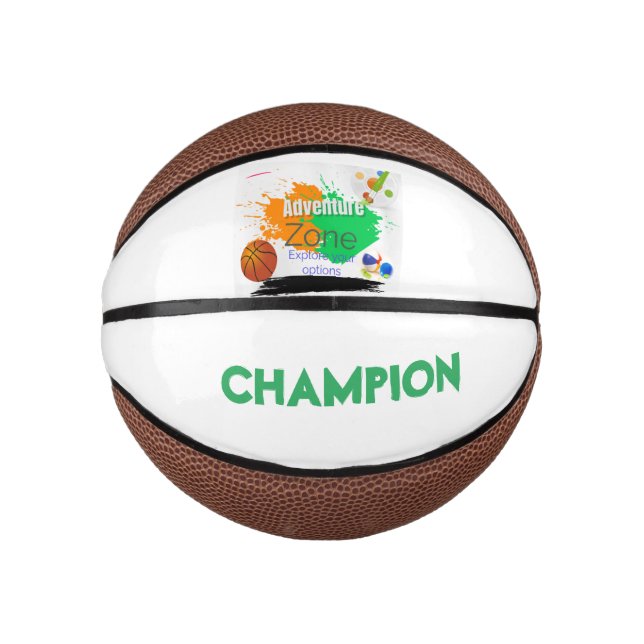 Adventure Zone  Mini Basketball (Front)