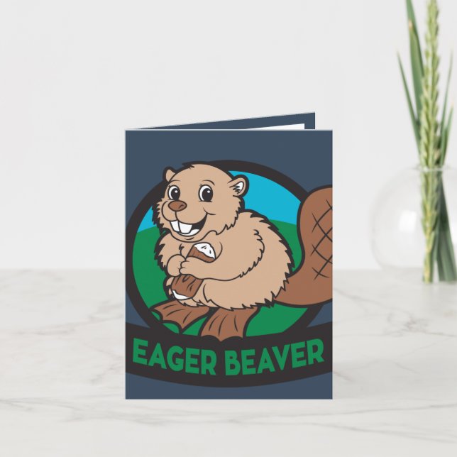 Adventurer Club Eager Beavers Card (Front)