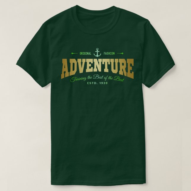 Adventurer T-Shirt (Design Front)