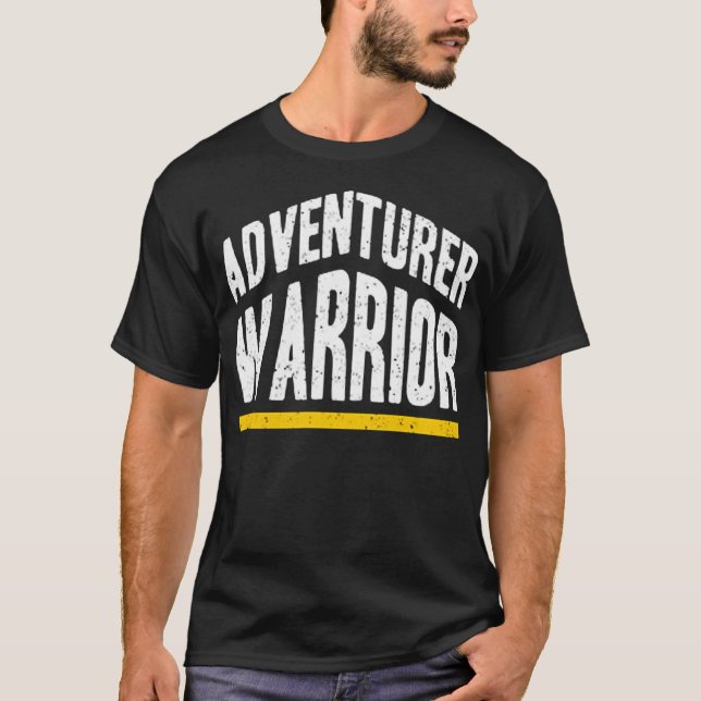 Adventurer warrior T-Shirt (Front)