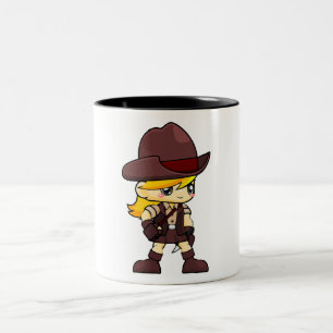 Adventurer's Spirit Mug   Cute Cowgirl Character G