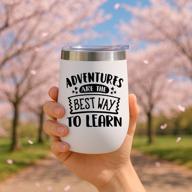 Adventures are the best way to learn Travel Mug (Creator Uploaded)