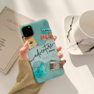 Adventures Await Watercolor Case-Mate iPhone 14 Case