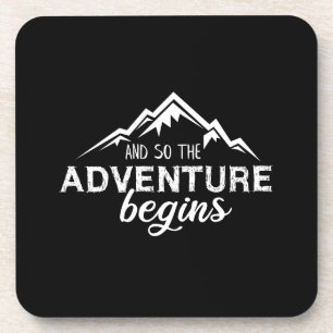 adventures begins coaster