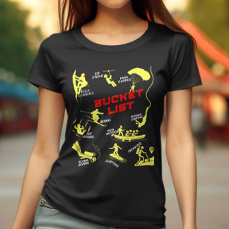 Adventures "BUCKET LIST TO DO" T-Shirt
