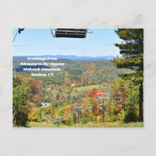 Adventures for Anyone Mohawk Mountain, CT Postcard