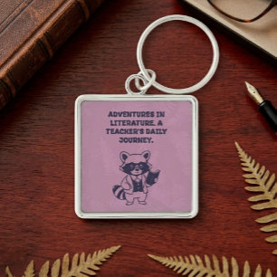 Adventures In Literature Teachers Daily Journey Key Ring