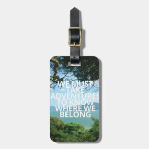 Adventures   Luggage Tag