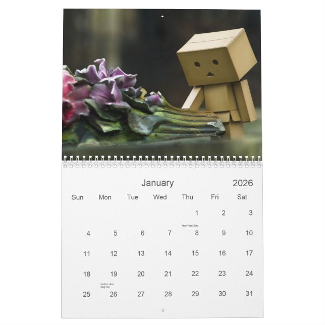 Adventures of Danbo! Calendar (Jan 2026)