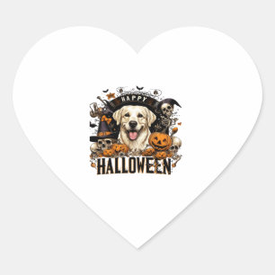 Adventures of the Candy Bucket Dogs and Treats on Heart Sticker