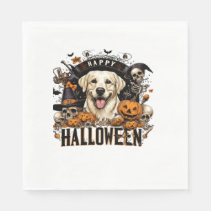 Adventures of the Candy Bucket Dogs and Treats on Napkin