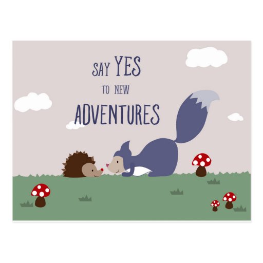 Image of Adventures Postcard