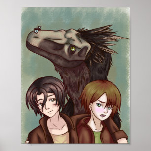 Adventures with a Dinosaur Poster