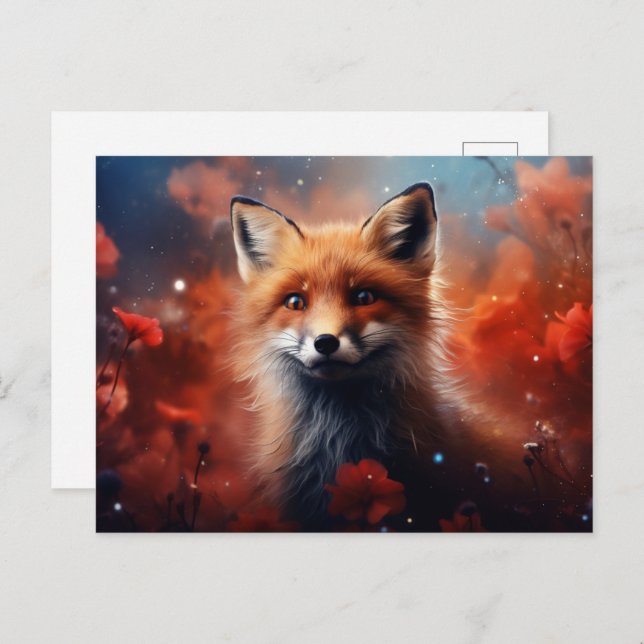 Adventures with the Astute Fox Postcard (Front/Back)