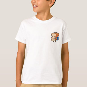 Adventurous Bread Hiker Explorer Kids T-Shirt