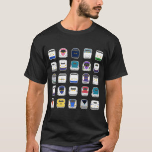 Adventurous Bullet Trains Collection T-Shirt