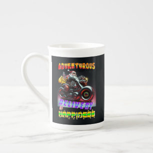 Adventurous Delivery Of Happiness Bone China Mug