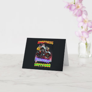 Adventurous Delivery Of Happiness Card