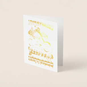 Adventurous Delivery Of Happiness Foil Card
