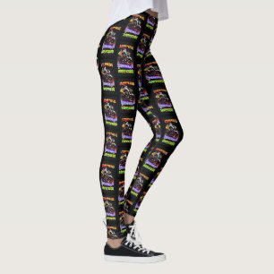 Adventurous Delivery Of Happiness Leggings