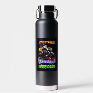 Adventurous Delivery Of Happiness Water Bottle