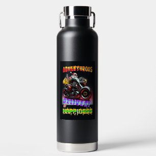 Adventurous Delivery Of Happiness Water Bottle