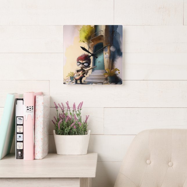 "Adventurous Little Explorer" Wall Clock – A Whims (Reading Room)