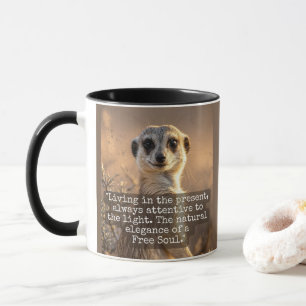 Adventurous Meerkat Living Mug