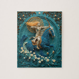 Adventurous Sagittarius Archer - Paper Quilling Jigsaw Puzzle