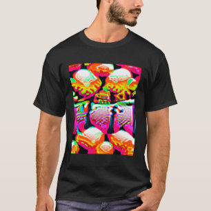 Adversarial Anti-Facial Recognition Camouflage Inv T-Shirt