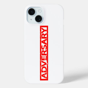 Adversary Stamp iPhone 15 Case