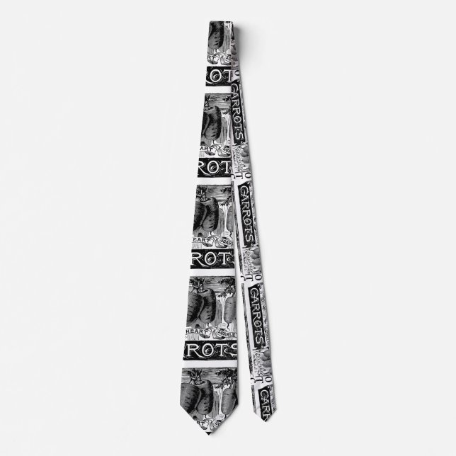 Advert 4 vintage carrots tie (Front)