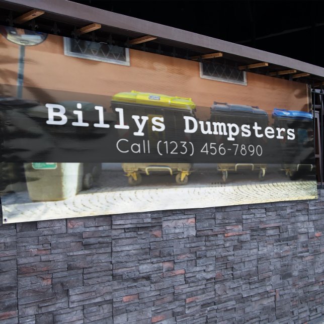 Advertise Dumpster Rental Business  Banner (Creator Uploaded)