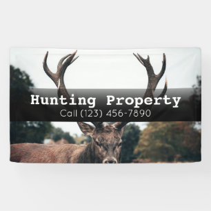 Advertise Hunting Property Company Business Banner