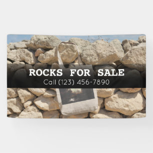 Advertise Large Rocks For Sale Landscape Business  Banner