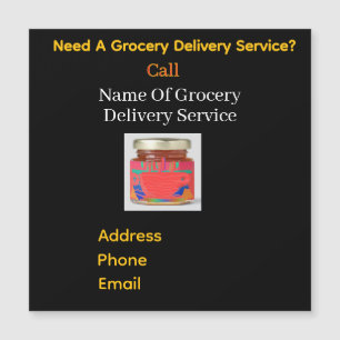Advertise Need A Grocery Delivery Service? Card