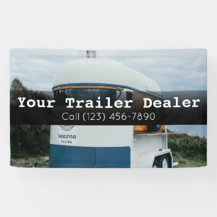 Advertise Trailer Dealership Business Banner