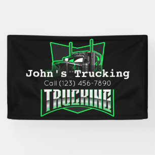 Advertise Trucking Company Business Banner