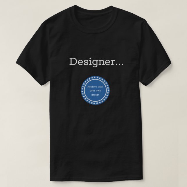 Advertise Your Own Business T-Shirt Template (Design Front)