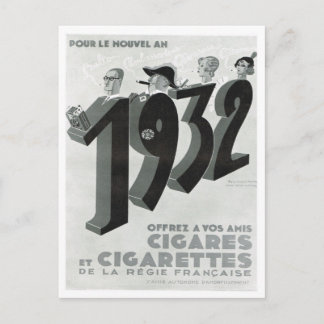 Advertisement, Cigars, Cigarettes Postcard