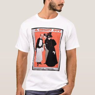 Advertisement for 'A Night Out', at the Vaudeville T-Shirt