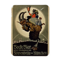 Advertisement for 'Bock Beer from Lowenbrau Brewer