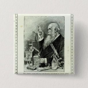 Advertisement for 'Cadbury's Cocoa' 15 Cm Square Badge