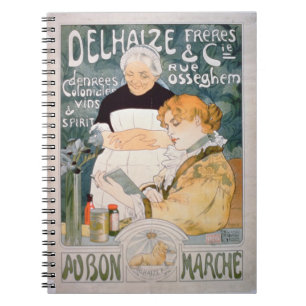 Advertisement for Delhaize, Brothers and Co. at th Notebook