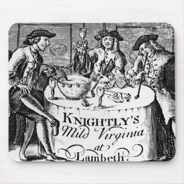 Advertisement for 'Knightly's Mild Virginia Mouse Mat (Front)
