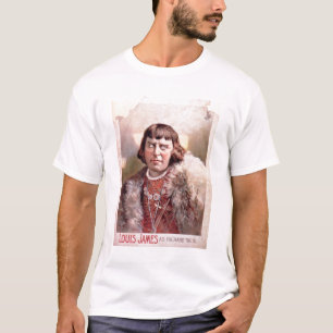 Advertisement for 'Louis James as Richard III' (co T-Shirt