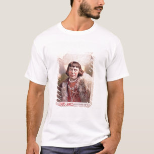 Advertisement for 'Louis James as Richard III' (co T-Shirt