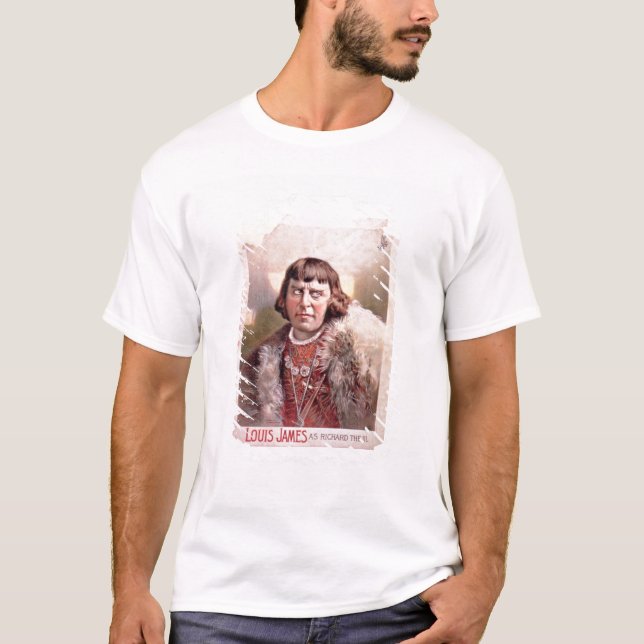 Advertisement for 'Louis James as Richard III' (co T-Shirt (Front)
