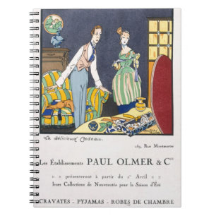 Advertisement for Paul Olmer's Summer Collection, Notebook